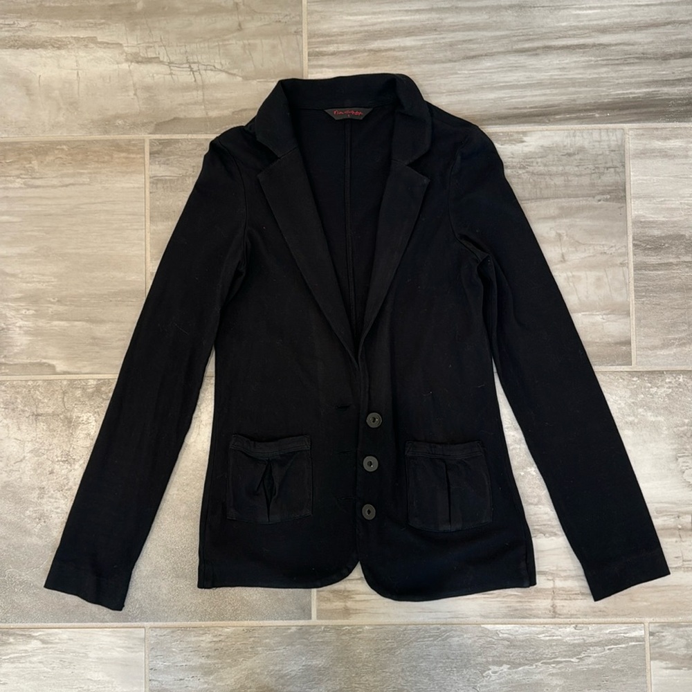 Unworn. Blazer/Cardigan. Black. 100% Cotton. Miss Selfridge. Size 2.